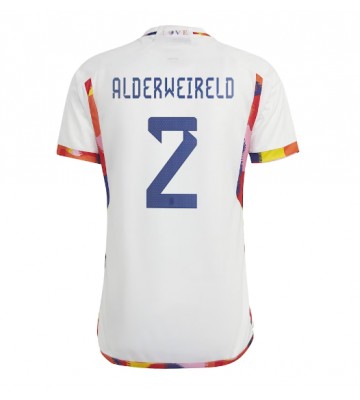 Belgium Toby Alderweireld #2 Replica Away Stadium Shirt World Cup 2022 Short Sleeve